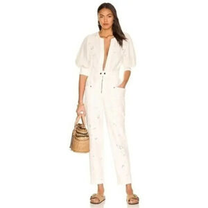 x We The Free Loving You Jumpsuit in Ivory B1416